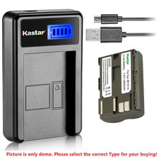 Kastar Battery LCD Charger for Canon BP-511 BP-511A EOS 40D EOS 50D EOS D30
