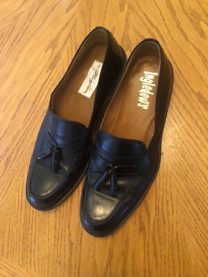 Mezlan Tassel Loafers, Black Leather Size 10.5M | eBay display picture 2