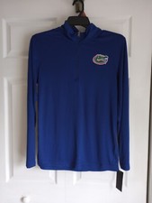 Licensed UF Florida Gator Quarter Zip Pullover Large