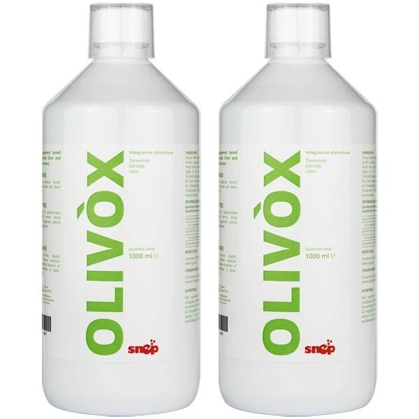 SNEP OLIVOX BOTTLE OF 1 Lt DETOX Food Supplement Olive, Artichoke and Tamarind