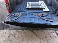 pair Salvaged Victorian cast iron roof cresting elements c1880 - 32” x 23” x 23”