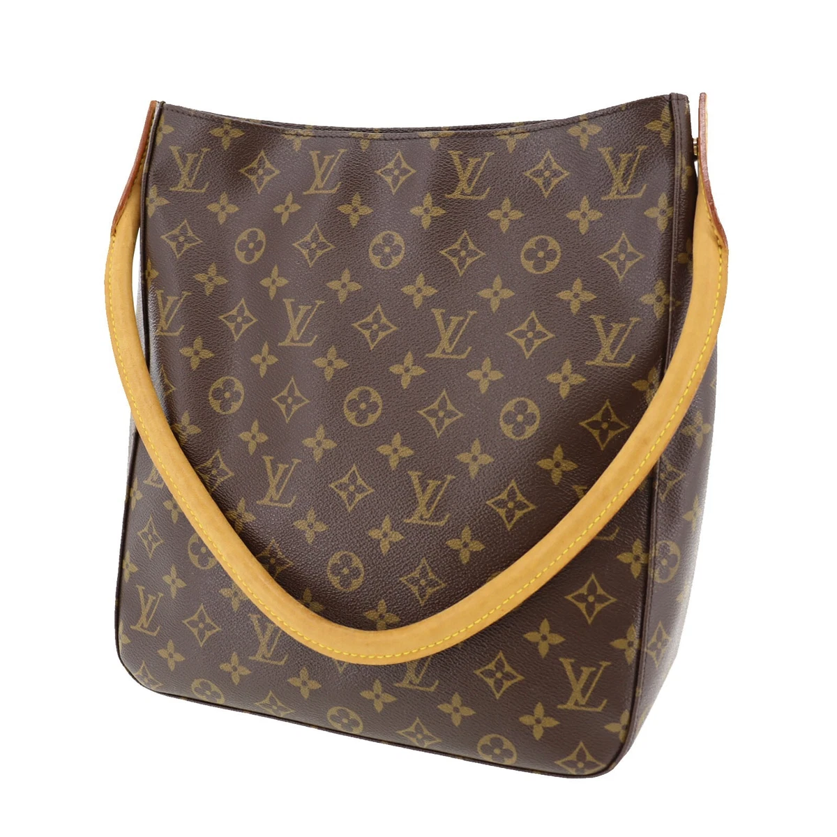 LOUIS VUITTON LV Looping GM Used Shoulder Bag Monogram Canvas M51145 #AG220  S