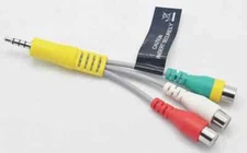 SAMSUNG BN39-02189A OEM A/V Cord Adapter 3.5 mm to Female RCA