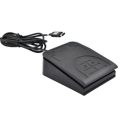 USB Single Foot Switch Pedal Video Game Customized PC Keyboard Multimedia Key US