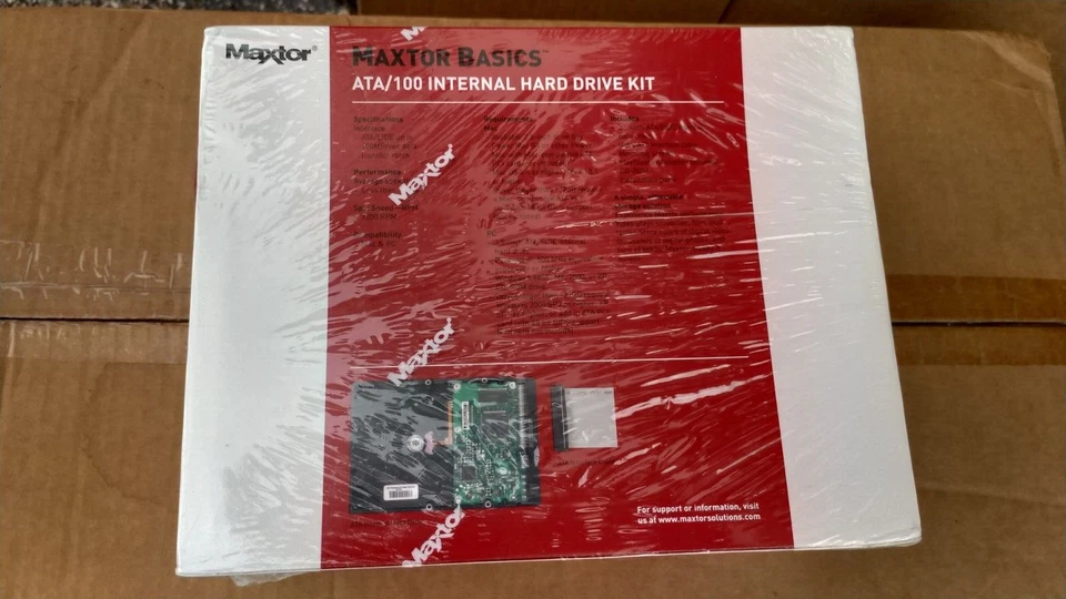 NEW Maxtor DiamondMax 500GB 16MB Cache 7200RPM IDE/Ultra ATA/100 3.5" HDD Kit - Image 3 of 4