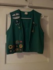 Vintage Girl Scouts Vest With Badges And Pins Size Large 🔥🔥 — photo 5