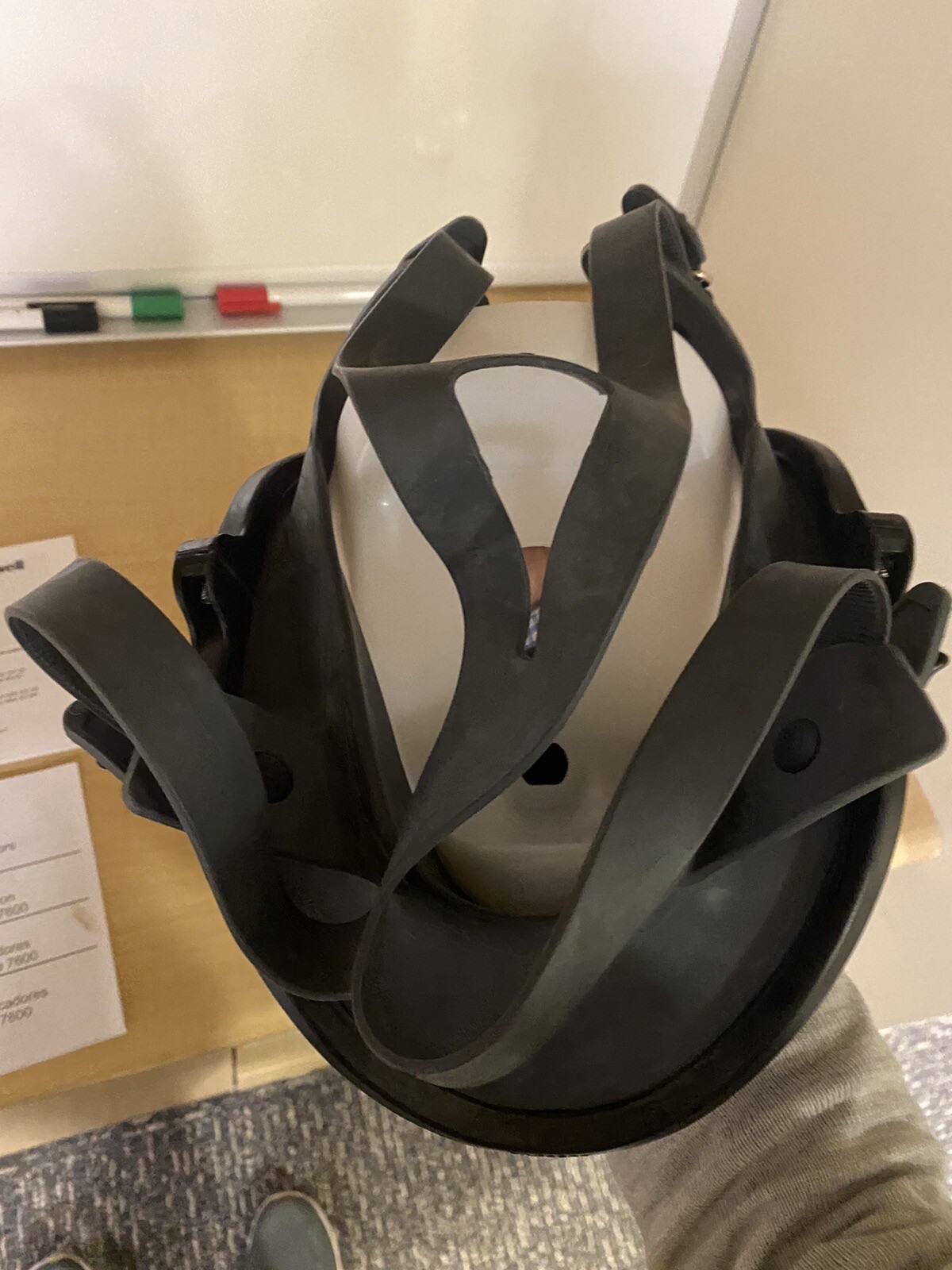 Honeywell North 54001 Full Face Respirator + Filter/ Size small eBay