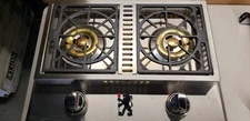 *Scratch And Dent* Lion Premium Grills Double Side Burner- NATURAL GAS - L-1634