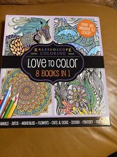 Kaleidoscope Coloring Love to Color 8 Books in 1 Book