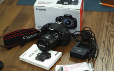 Canon EOS 700D DSLR Camera & EF-S 18-55mm IS STM Barely used 2744 Shutter Count!