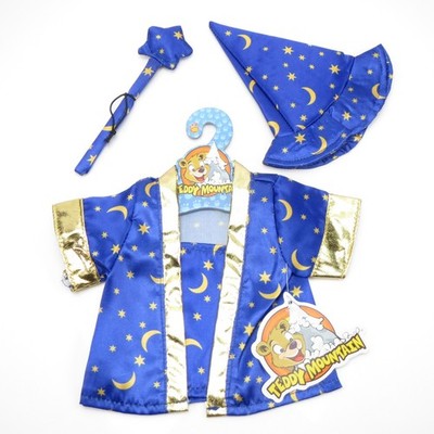 Wizard Costume Teddy Mountain 8'' Bear Clothing Fits Build A Bear