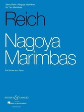 Nagoya Marimbas | For Two Marimbas | Steve Reich | Broschüre | Buch | Englisch