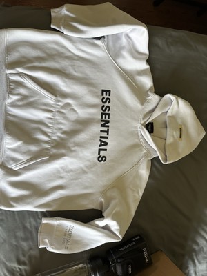 Essentials hoodie- White