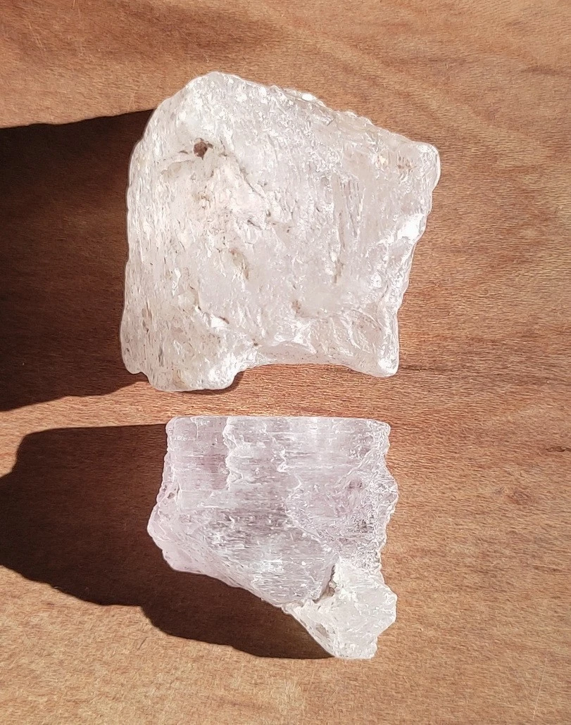 Kunzite Cristal du Pakistan (réf kzb6) | Cœur de Pierres