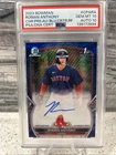 2023 Bowman Blue Lunar Crater Refractor Roman Anthony PSA 10!!! 🔥🔥🔥