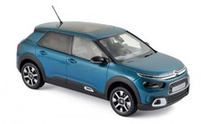 Citroën C4 Cactus 2018 Emeraude Blue White Deco 1:18 Diecast Model Car | Norev