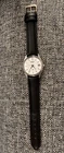 SEIKO QUARTZ WHITE DIAL 8222-7009 JAPAN MEN'S FULL WORKING VINTAGE WATCH