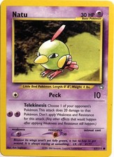 Pokemon Natu 67/111 Neo Genesis Common Unlimited MP