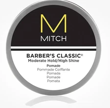 Paul Mitchell Mitch Barber's Classic Moderate Hold/High Shine Pomade / 3 oz /NEW