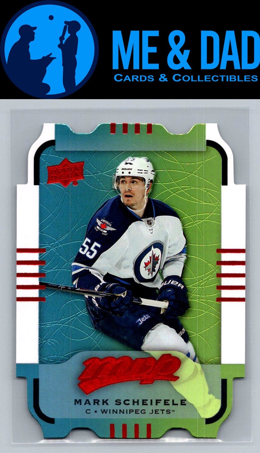 2015-16 Upper Deck MVP #33 Mark Scheifele Colours and Contours