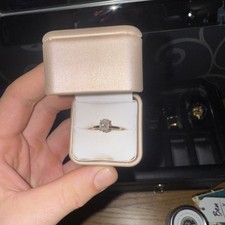 1 Carat Lab-Grown Diamond Engagement Ring 18K Gold Certified