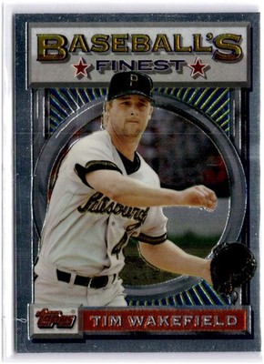 1993 Topps Finest #37 Tim Wakefield Pittsburgh Pirates Near Mint or Better