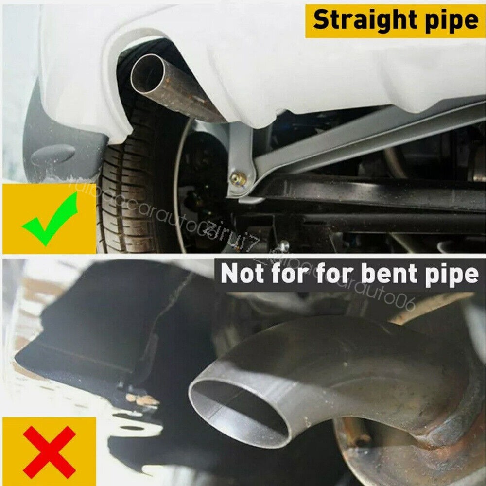 Exhaust Pipe Tip Rear Tail Throat Muffler StainlessSteel For 2005 Acura NSX-T