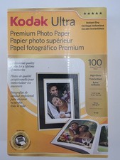 Kodak Ultra Premium Photo Paper 4x6" High Gloss 100 Sheets Pictures  New