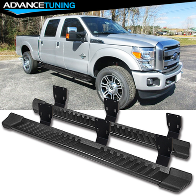 SCITOO 6.3" Stainless Steel Running Boards For 1999-2016 Ford F-250 Super Duty Crew Cab