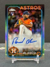 2024 Topps Chrome Ronel Blanco Rookie RC Auto Refractor /499 Houston Astros