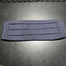 Vintage Reversible Purple/Blue Cummerbund - North & Judd Mfg Co. Brass Clasp