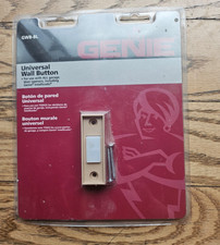 Genie GWB-BL Universal Garage Door Opener Wall Button New Sealed
