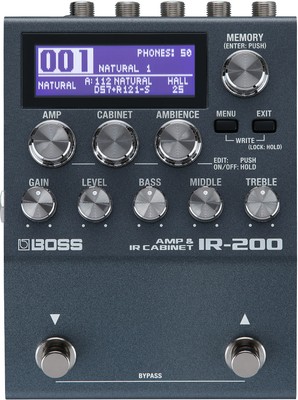Boss IR-200 Amp & IR Cabinet Pedal