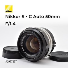  Near MINT Nikon Nikkor-S.C Auto 50mm f/1.4 non Ai MF Lens From JAPAN 2977457