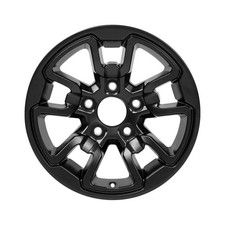 Reconditioned 17x8 Painted Black Wheel fits 560-02553