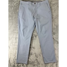 BONOBOS Men's Slim Taper Chinos Light Blue Dress Pants Size 38x30 floral Golf