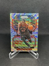 2021-22 Panini Prizm Pascal Siakam #174 Silver Wave Prizm