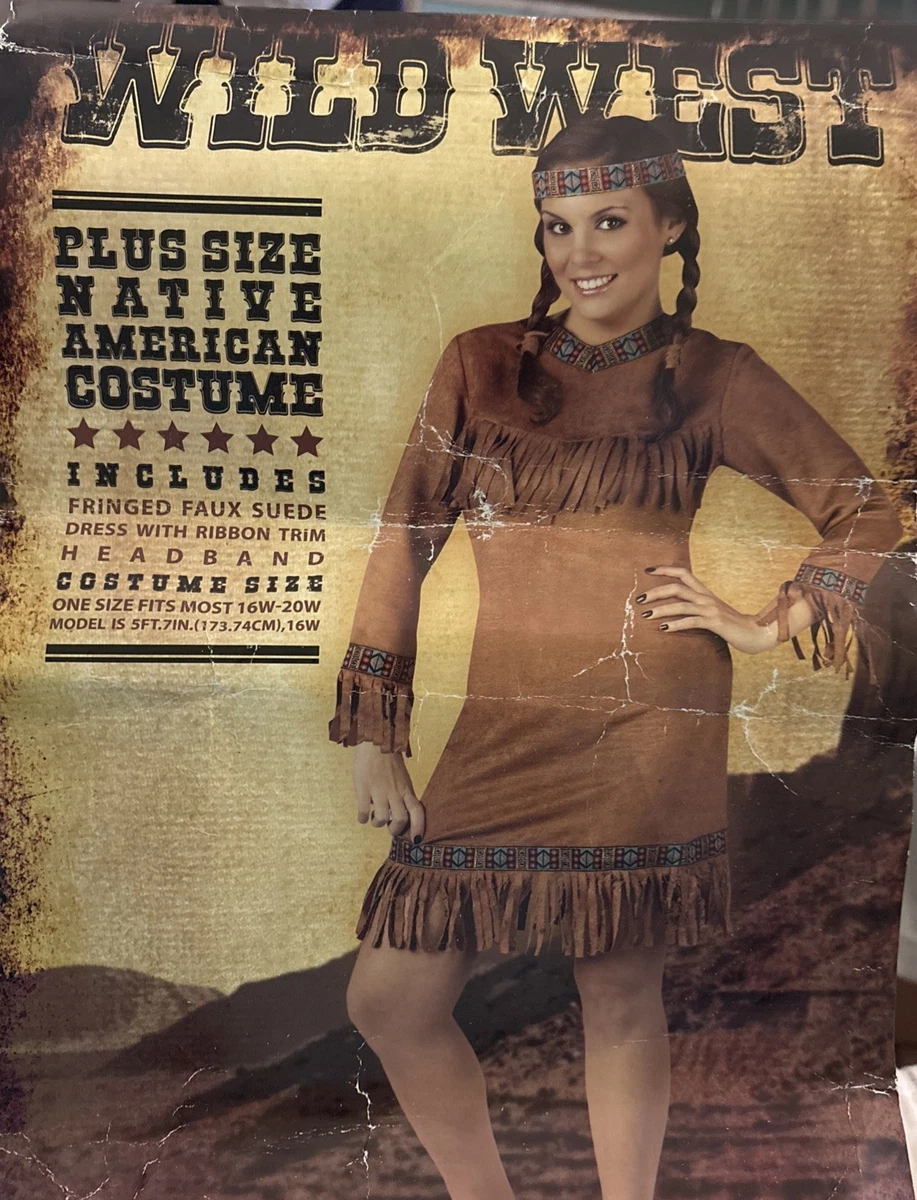 brown native american dress Costumes for Women for sale Perfect for themed parties Size:UK 3.5 / EU 36 Girl dress YGroup_brine-long-dress AKIRA Twirl Time Sheer