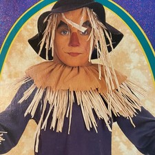 Scarecrow Costume Wizard of Oz Rubies Size M 8-10 Girl s Boy s Halloween Cosplay