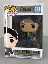 Vault Dweller Male with Nuka Cola Bottle #371 DAMAGED BOX SEE PICS