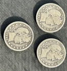 1896-O 1897-O 1901-O Barber Quarters Silver New Orleans Mint Lot of 3