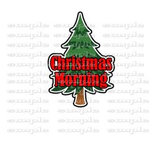 Disney Christmas Morning Title eru Premade Scrapbook Paper Piece Die Cut