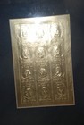 1975 Liberty Mnt 23kt. Gold American Character Collection (Uncut page Stamps) — photo 2