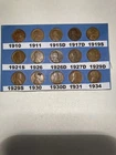 1910-1934 Lincoln Wheat Cent Collection 15 piece set