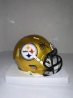 Troy Polamalu Signed Pittsburgh Steelers Flash Mini Helmet Autograph Beckett COA