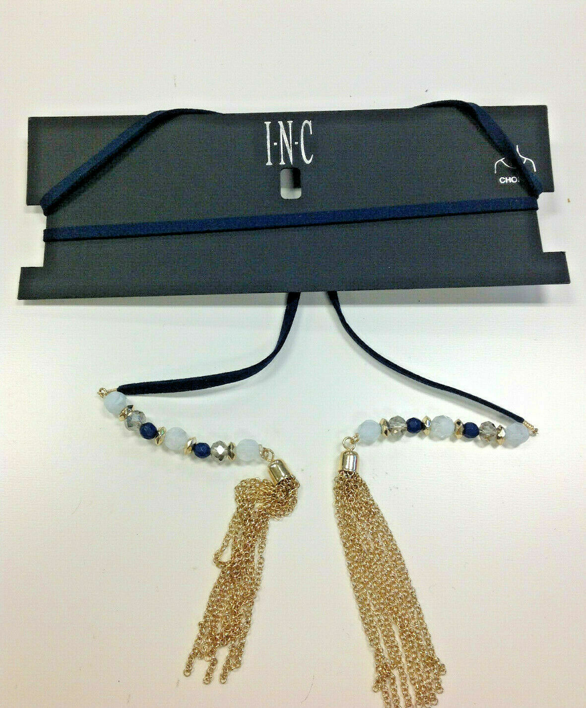 INC INTERNATIONAL CONCEPTS ЗОЛОТИСТЫЙ МНОГОСЛОЙНЫЙ БРАСЛЕТ DOUBLE TA BLUE 3090₽