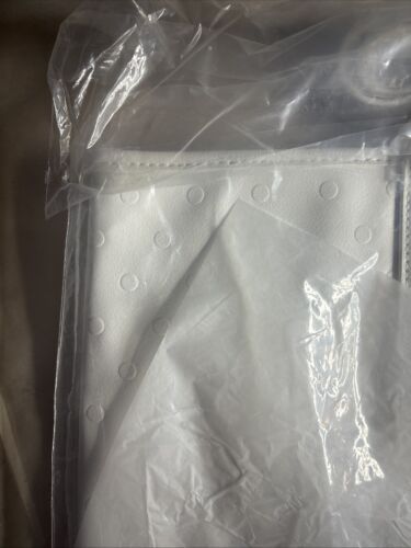 White on White POLKA DOT KATE SPADE FRAGRANCE LG. TOTE BAG New - Picture 5 of 6