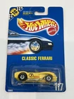 VTG. 1991 Hot Wheels Blue Card Speed Points Classics Ferrari Conv. #117 Yellow