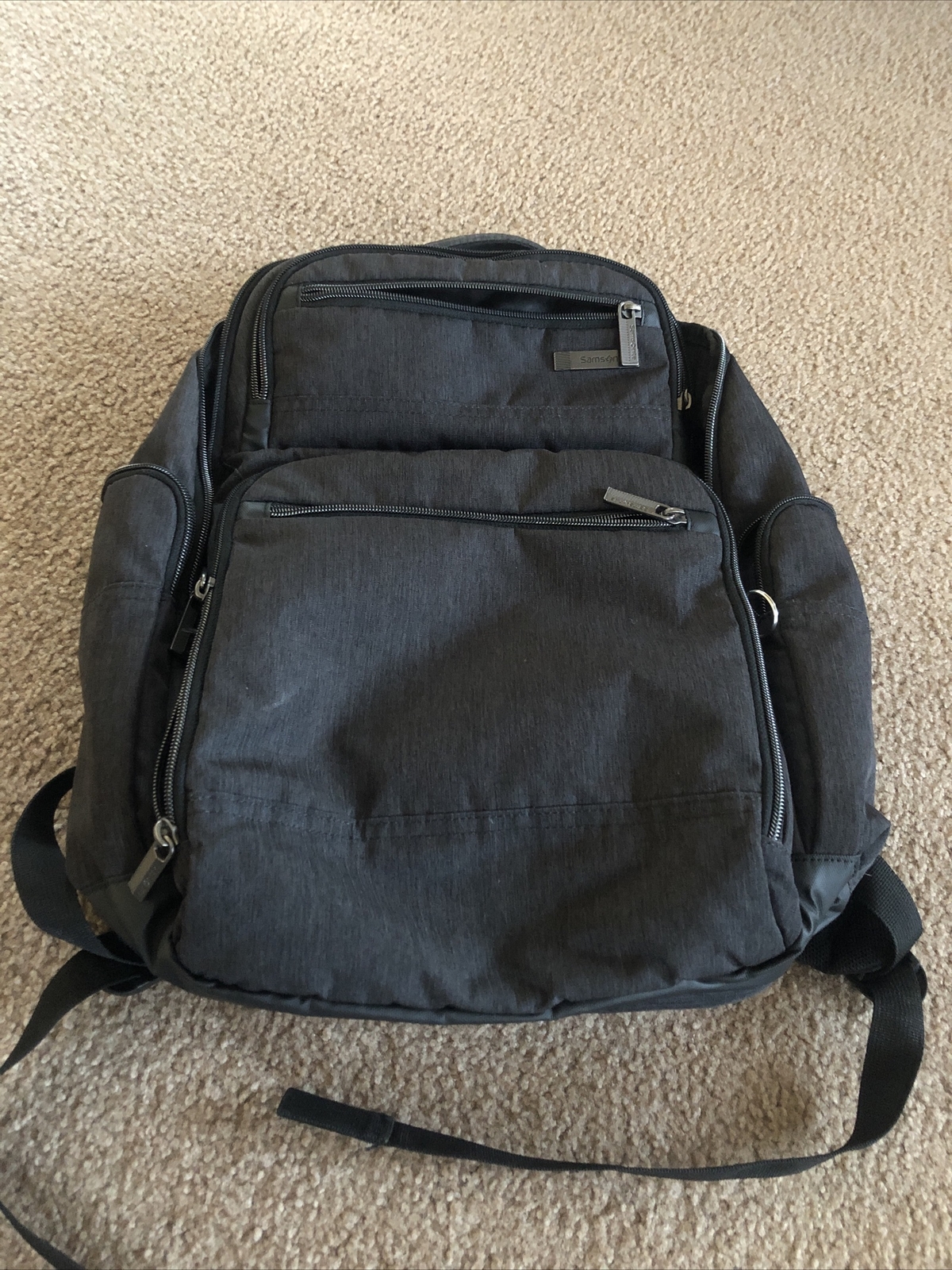 samsonite modern utility double shot backpack