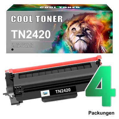 1-5 XXL Toner Compatible with TN2420 DCPL2530DW MFCL2710DW MFCL2710DN DCPL2550DN